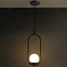 Luminaria De Teto Pendente Para Lavabo Quarto Cabeceira Banheiro Globo Vidro Tensao Bivolt