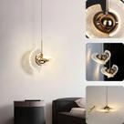 Luminária de teto Pires Cristalino Giratório LED Para Quarto Sala Cabeceira Balcão 4W Luz 3em1