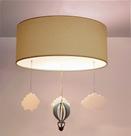 Luminária de teto Plafon Balão Cúpula 30x15cm