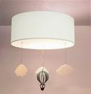 Luminária de Teto Plafon Balão Cúpula 40x15cm Luminária de Teto Plafon Balão Cúpula 40x15cm