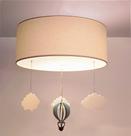 Luminária de Teto Plafon Balão Cúpula 40x15cm