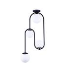 Luminária de Teto Plafon de Sobrepor Quarto Sala Flórida 4 Lâmpadas E27 Bivolt