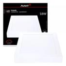 Luminária de teto Plafon Led Quadrado Painel Sobrepor 18w 24w Branco Frio 6500k com corpo de alumínio