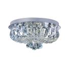 Luminária de Teto Plafon Sobrepor Led Cristal Melody 30W Bivolt