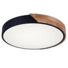 Luminária de Teto Plafon Sobrepor Montreal Led Integrado 40cm 72W Sala Quarto Escritório Bivolt