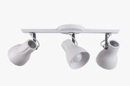 Luminária De Teto Spot Direcionável Octa Plus 3 Lâmpadas Praia Litoral E27 Bivolt 110v/220v Startec