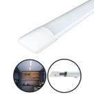 Luminária de Teto Tubular Slim Luz branca 6500k Pila 23w 100cm
