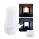 Luminaria De Tomada Abajur LED Noturno Quarto Sala Corredor
