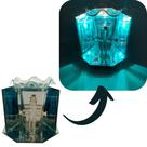 Luminária Decorativa Abajur Recho Elétrico Espelhado Cruz Decoração 110v Luminária Decorativa Abajur Recho Elétrico Espelhado Cruz Decoração 110v