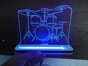 Luminária Decorativa com LED Bateria 03
