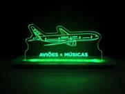 Luminária Decorativa com LED Boeing 777 Luminária Decorativa com LED Boeing 777