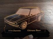Luminária Decorativa com LED Chevette Tubarão