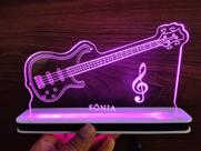 Luminária Decorativa com LED Contrabaixo Strinberg Clave de Sol