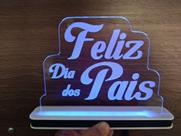 Luminária Decorativa com LED Dia dos Pais Luminária Decorativa com LED Dia dos Pais