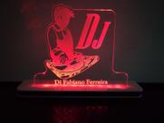 Luminária Decorativa com LED Dj Luminária Decorativa com LED Dj