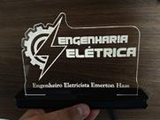 Luminária Decorativa com LED Engenharia Elétrica 02