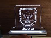Luminária Decorativa com LED Polícia Militar Minas Gerais