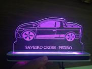 Luminária Decorativa com LED Saveiro Cross
