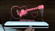 Luminária Decorativa com LED Violão 01 Luminária Decorativa com LED Violão 01