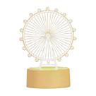 Luminária Decorativa Roda Gigante 3D USB