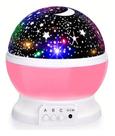 Luminária E Projetor De Luz Estrelas Infantil Galáxia Abajur