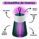 Luminária Elétrico Luz Led UV Abajur Mata Mosquitos Anti Inseto Usb Noturno Qualidade Premium