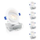 Luminária embutida LED Gimbal Ensenior 4" 10W regulável 5CCT 950LM 120V Luminária embutida LED Gimbal Ensenior 4" 10W regulável 5CCT 950LM 120V