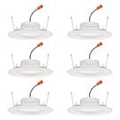 Luminária embutida LED Juno RetroBasics RB56S SWW5 CP6 MW M6 13-15 cm
