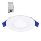 Luminária embutida LED Maxxima 3" 5CC regulável 500 lúmens 120V
