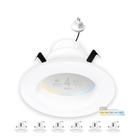 Luminária embutida LED NUWATT 4" MR16 Retrofit 5CCT regulável 12V
