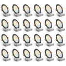 Luminária embutida LED regulável Amico 6" 5CCT 12W