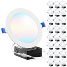 Luminária Embutida LED Sunco 15 cm Regulável 850LM CCT Selecionável