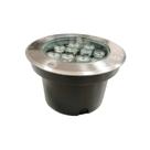 Luminária Embutido de Solo Redondo Led 12W 3000K Luz Amarela IP67