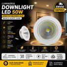 Luminária Embutir Redonda Led 50w Direcional 3000k Bilvolt Luminária Embutir Redonda Led 50w Direcional 3000k Bilvolt