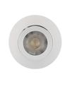 Luminária Embutir Spot 7w Inclinável Branco Frio COB Redondo
