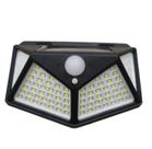 Luminária Energia Solar Parede Led Sensor Presença 3 Funções branoc frio Luminária Energia Solar Parede Led Sensor Presença 3 Funções branoc frio