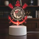 Luminária Escudo Time 18cm CORINTHIANS REF. JD30771