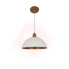 Luminária Esfera Premium Lustre Teto Meia Lua Texturado Luxo