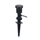 Luminaria Espeto P/Jard Kian Preto-Verde Led 5W Bivolt