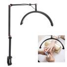 Luminaria Estetica Meia Lua Arco 3 Tons Led Suporte Celular Mesa Salao de Beleza Spa Limpeza de Pele Manicure Ajustavel Iluminaçao