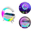 Luminária G-Speaker RGB Caixa de Som Bluetooth + Carregador Indução