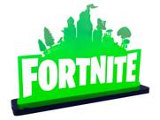 Luminária Gamer Fortnite Cidade - Verde Luminária Gamer Fortnite Cidade - Verde
