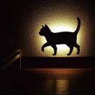 Luminária Gato / Abajur Gato / Andarela