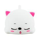 Luminária Gato Deitado Maleável Silicone 13.5cm