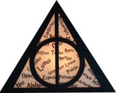 Luminária Harry Potter- Relíquia Da Morte Com Lap 110v