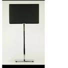 Luminária Hevvy Abajur 1 Lamp. E27 - Preto/cromado My 93202 Luminária Hevvy Abajur 1 Lamp. E27 - Preto/cromado My 93202