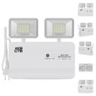 Luminária Holofote Refletor De Emergência LED 20W Bivolt Recarregável Potente Para Iluminação Luminária Holofote Refletor De Emergência LED 20W Bivolt Recarregável Potente Para Iluminação