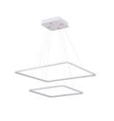 Luminária Hox 2 Quadrado De Led 66w 3k Bivolt - Branco Opus Luminária Hox 2 Quadrado De Led 66w 3k Bivolt - Branco Opus
