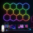Luminária HYPERLITE Gen IV-11 RGB Hexágono LED Luminária HYPERLITE Gen IV-11 RGB Hexágono LED