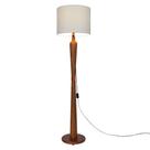 Luminária Imperial Sofisticado Detalhe Cobre Cúpula Tecido